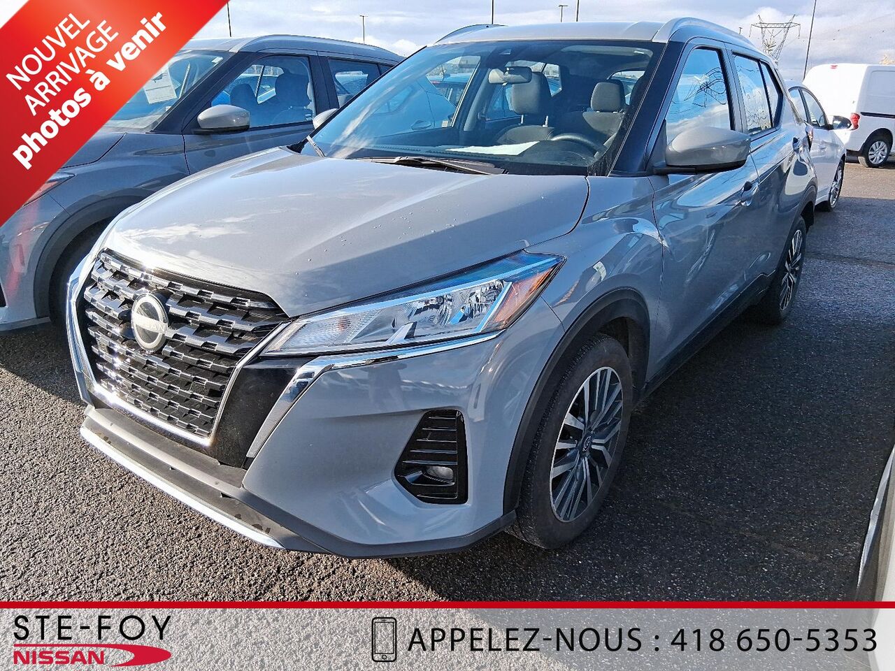 Nissan Kicks 2022 Gris Ste-Foy - photo #0 Nissan Kicks 2022 Gris Ste-Foy - photo #0
