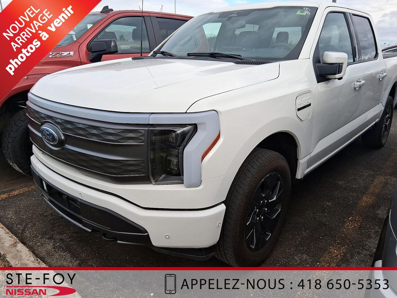 Ford F-150 Lightning 2023 Blanc Ste-Foy - photo #0