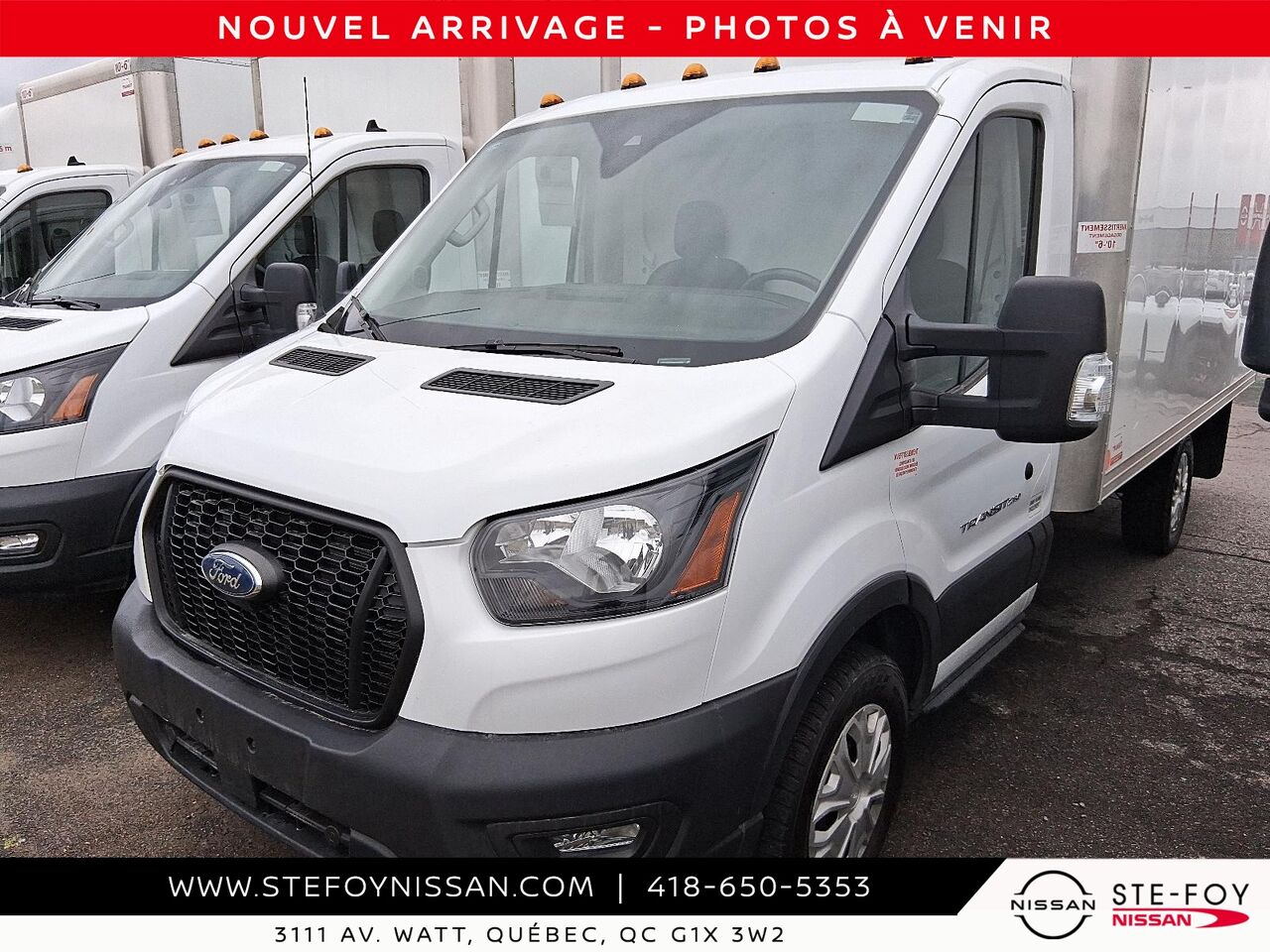 2024 Ford TRANSIT White Ste-Foy - photo #0