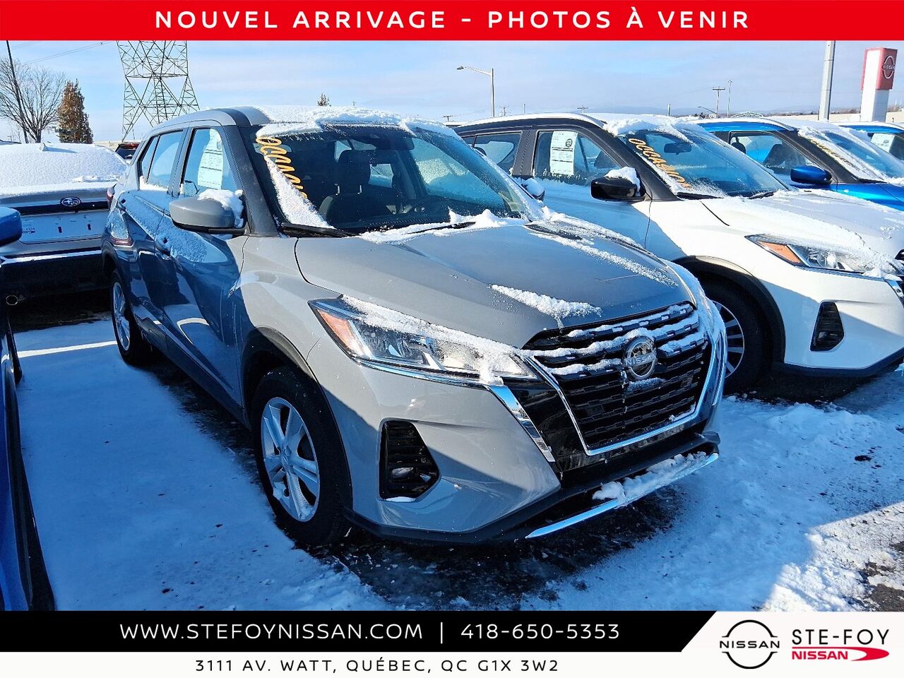 2020 Nissan Kicks Grey Ste-Foy - photo #0