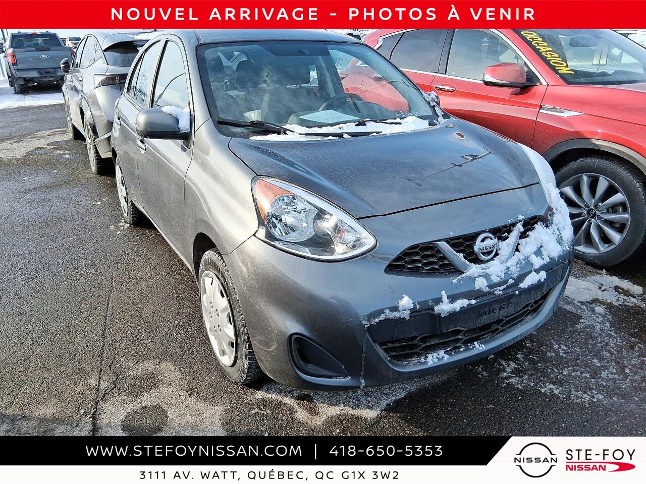 Nissan Micra 2019 Gris Ste-Foy - photo #0