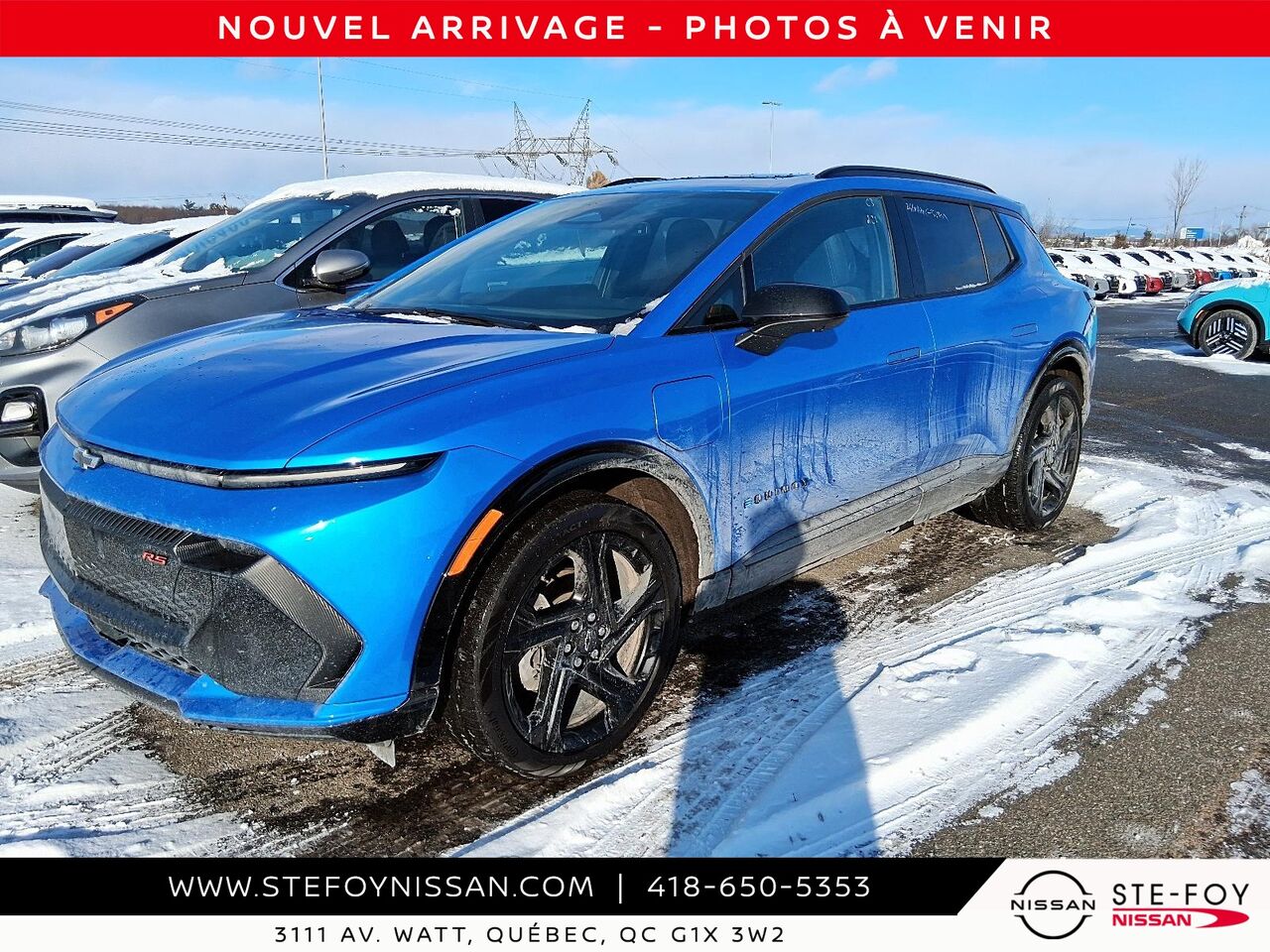 2025 Chevrolet Equinox EV Blue Ste-Foy - photo #0