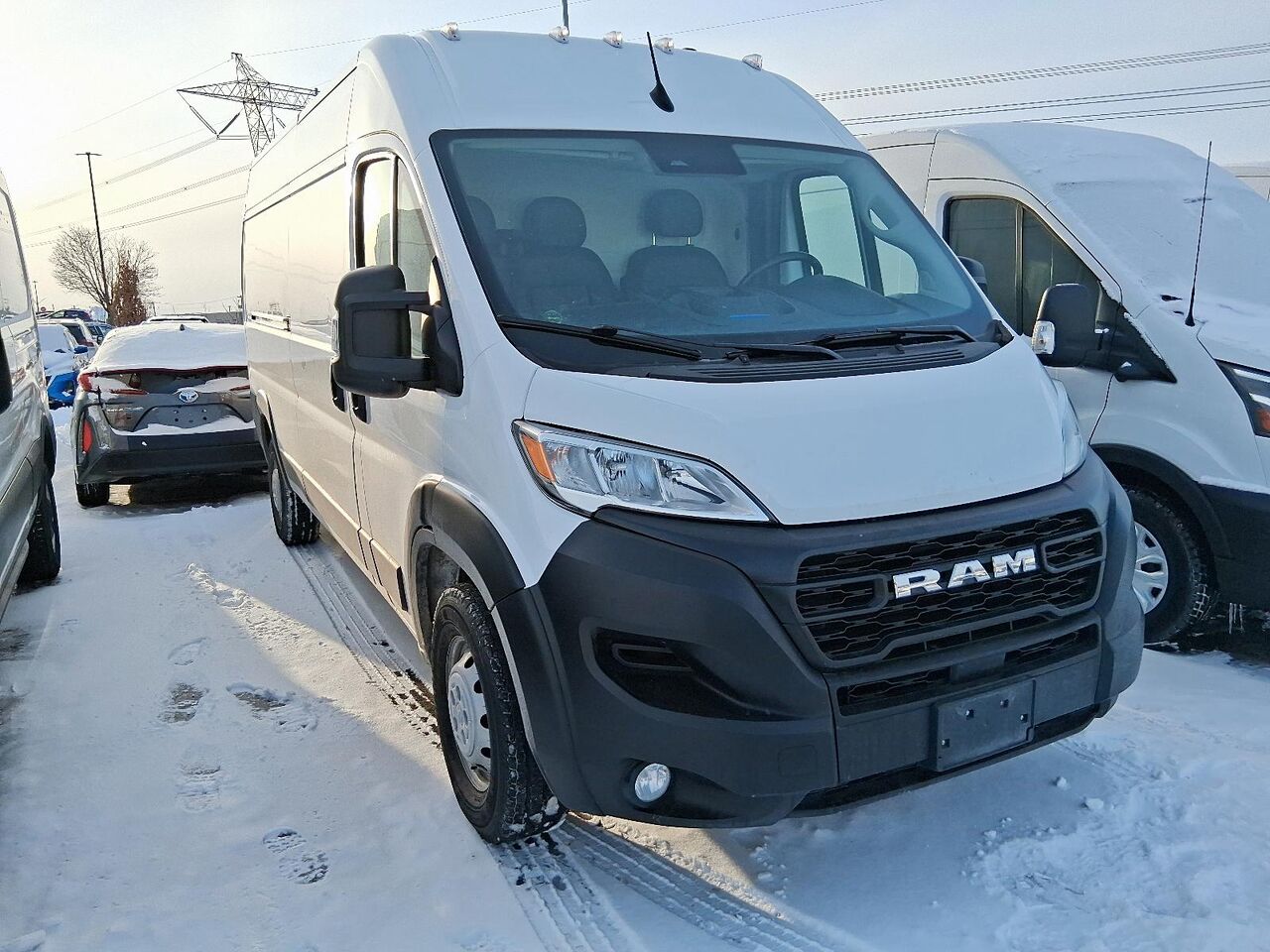 Ram ProMaster fourgonnette utilitaire 2023 Blanc Qu&eacute;bec - photo #0