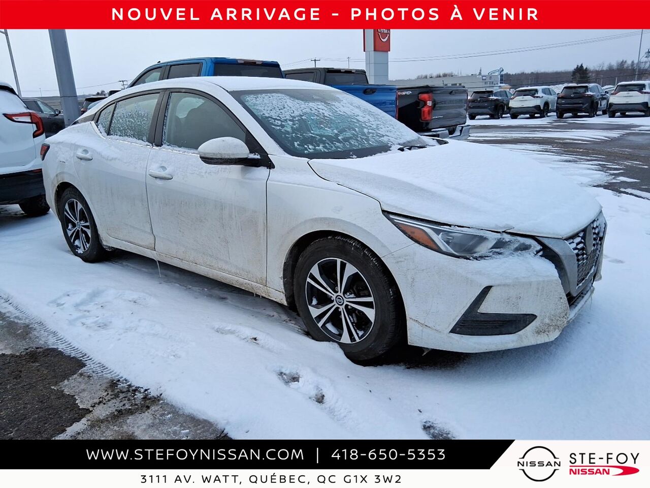 2021 Nissan Sentra White Ste-Foy - photo #0