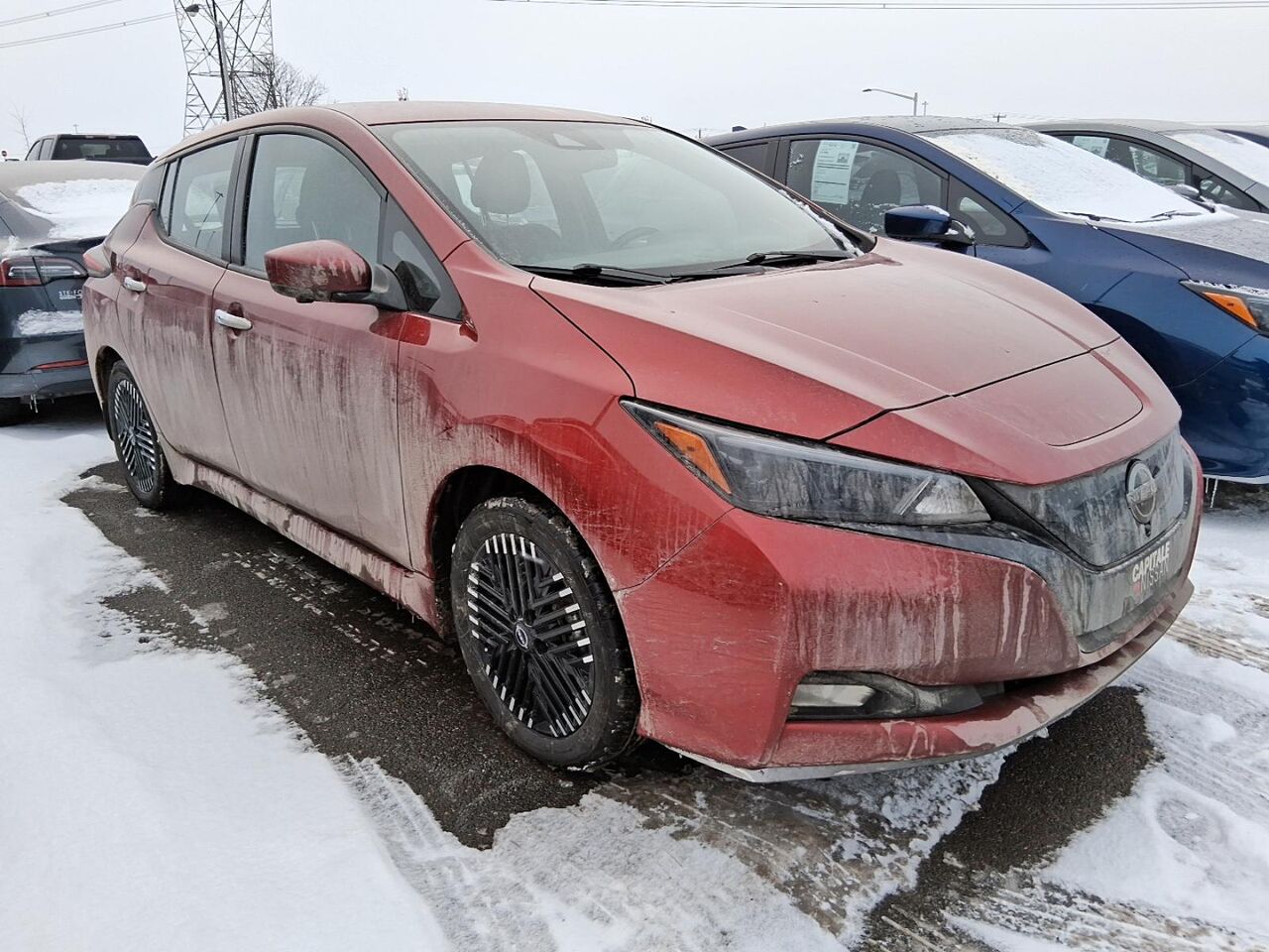 Nissan LEAF 2023 Rouge Qu&eacute;bec - photo #0