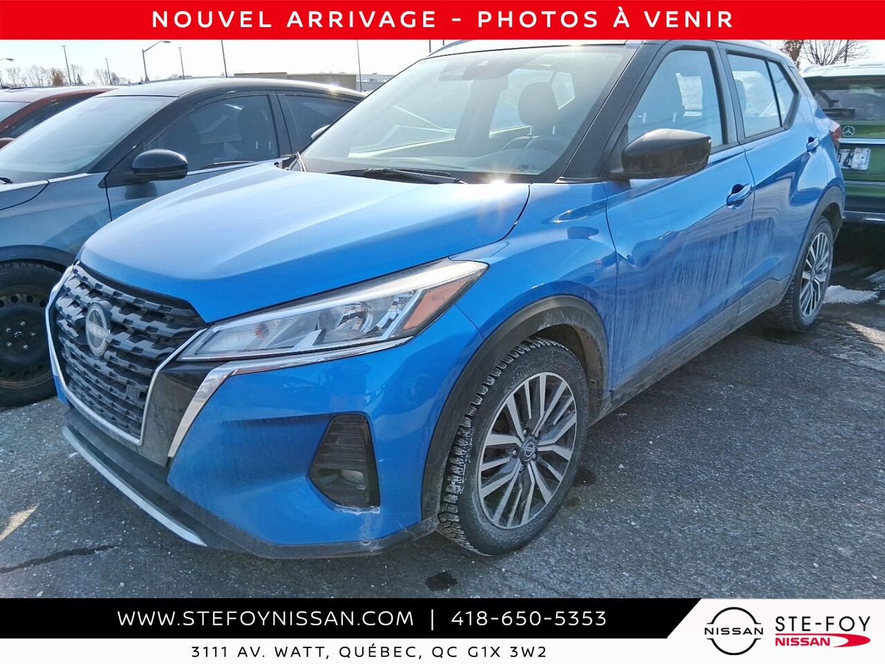 Nissan Kicks 2023 Bleu Ste-Foy - photo #0
