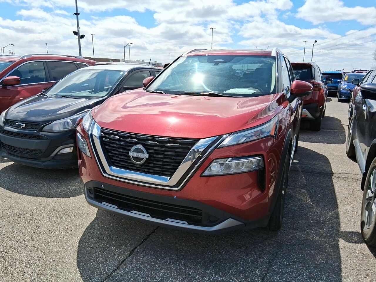 2023 NISSAN ROGUE SL AWD Red Qu&eacute;bec - photo #0