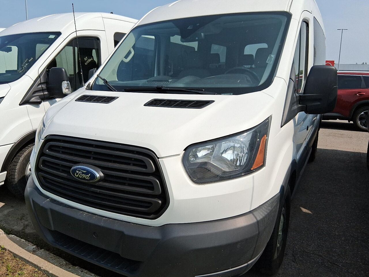 2018 Ford TRANSIT T-150 * TOIT MOYEN * 8 PASSAGERS * RWD White Qu&eacute;bec - photo #0