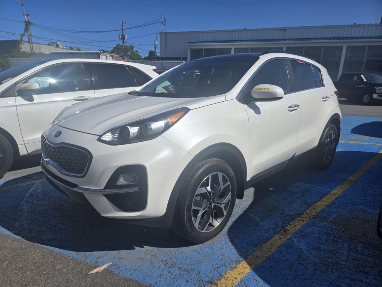 Kia Sportage EX; AWD; PASSEZ LE VOIR VOUS NE SEREZ PAS DECU. 2020 Blanc Châteauguay - photo #0