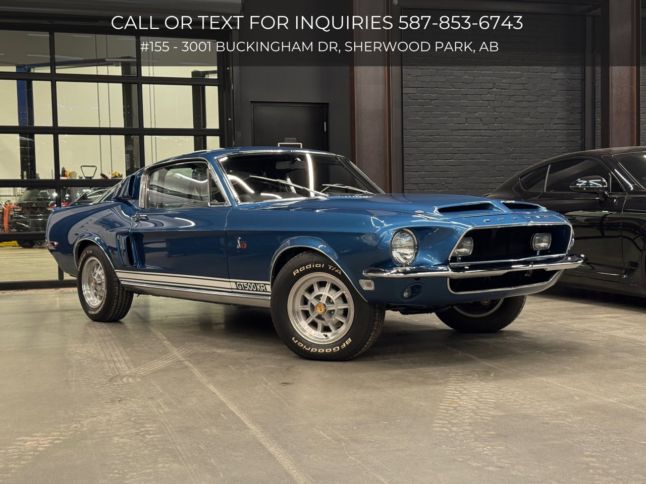 Ford mustang shelby gt500kr 1968